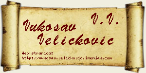 Vukosav Veličković vizit kartica